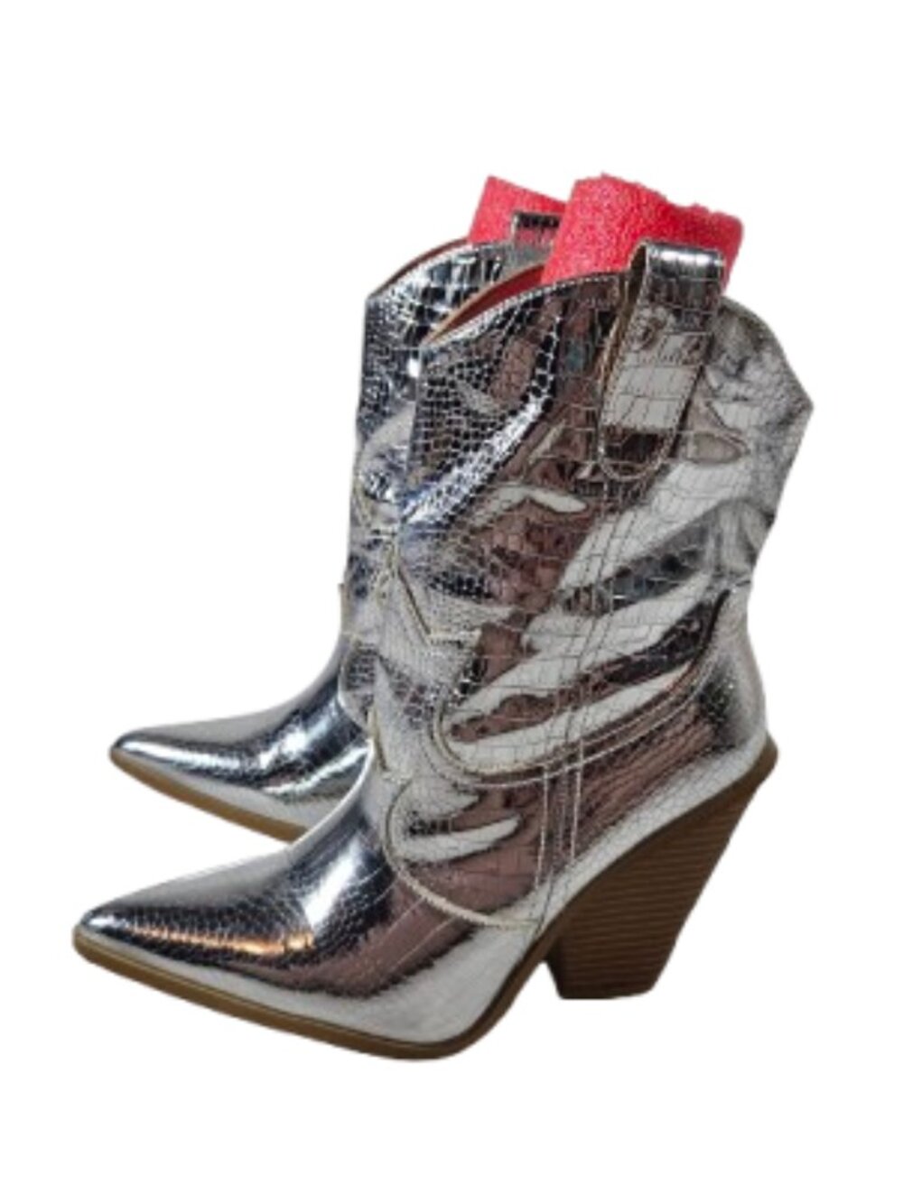 Cape Robbin Fever Silver Boots Western Women's Size 8 PY5602